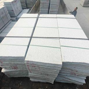 三亚芝麻白毛板，石材毛板