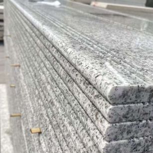 三亚芝麻白楼梯踏步 花岗岩楼梯板材