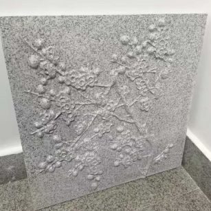 三亚芝麻白雕刻版，异形定制