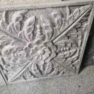 三亚芝麻白雕刻版，异形定制