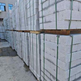 三亚芝麻白路牙石，路侧石