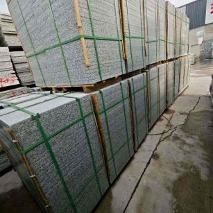 三亚芝麻白地铺版 石材地铺石