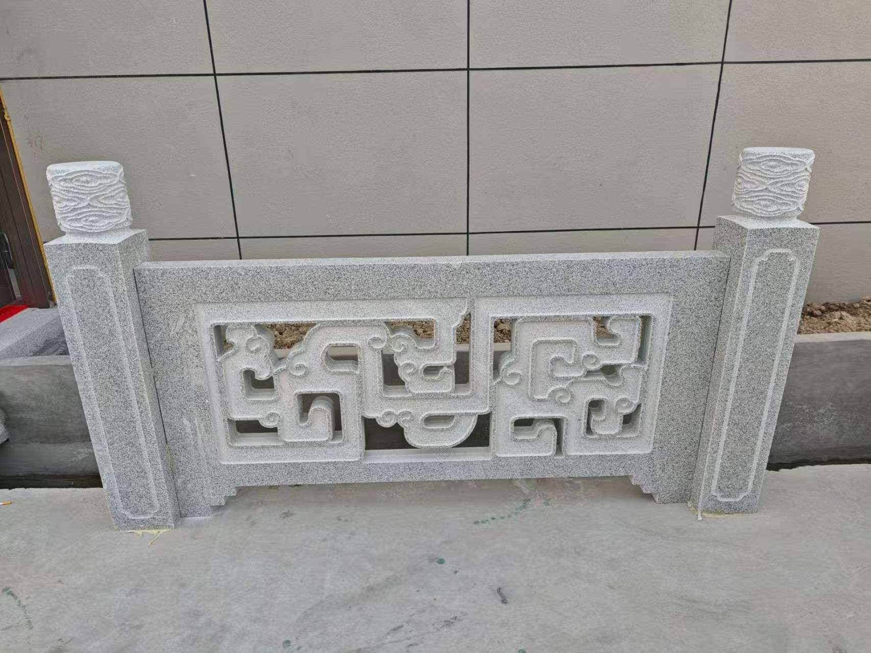 三亚芝麻白河道栏杆 桥栏杆