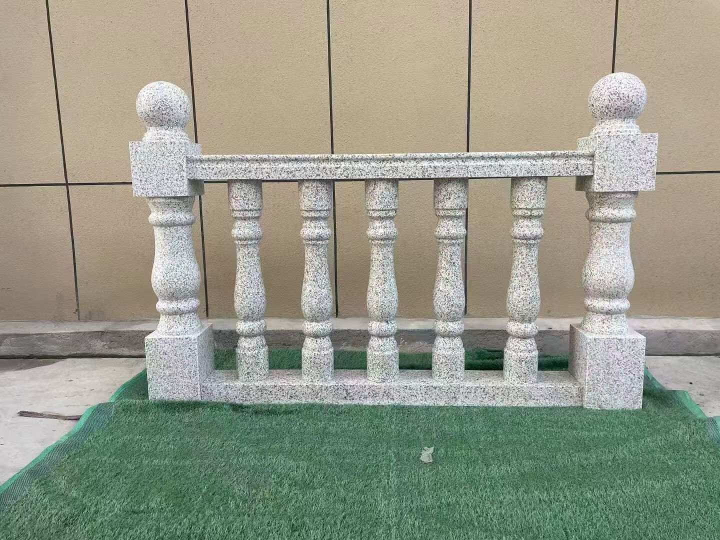 三亚芝麻白阳台栏杆 花岗岩栏杆