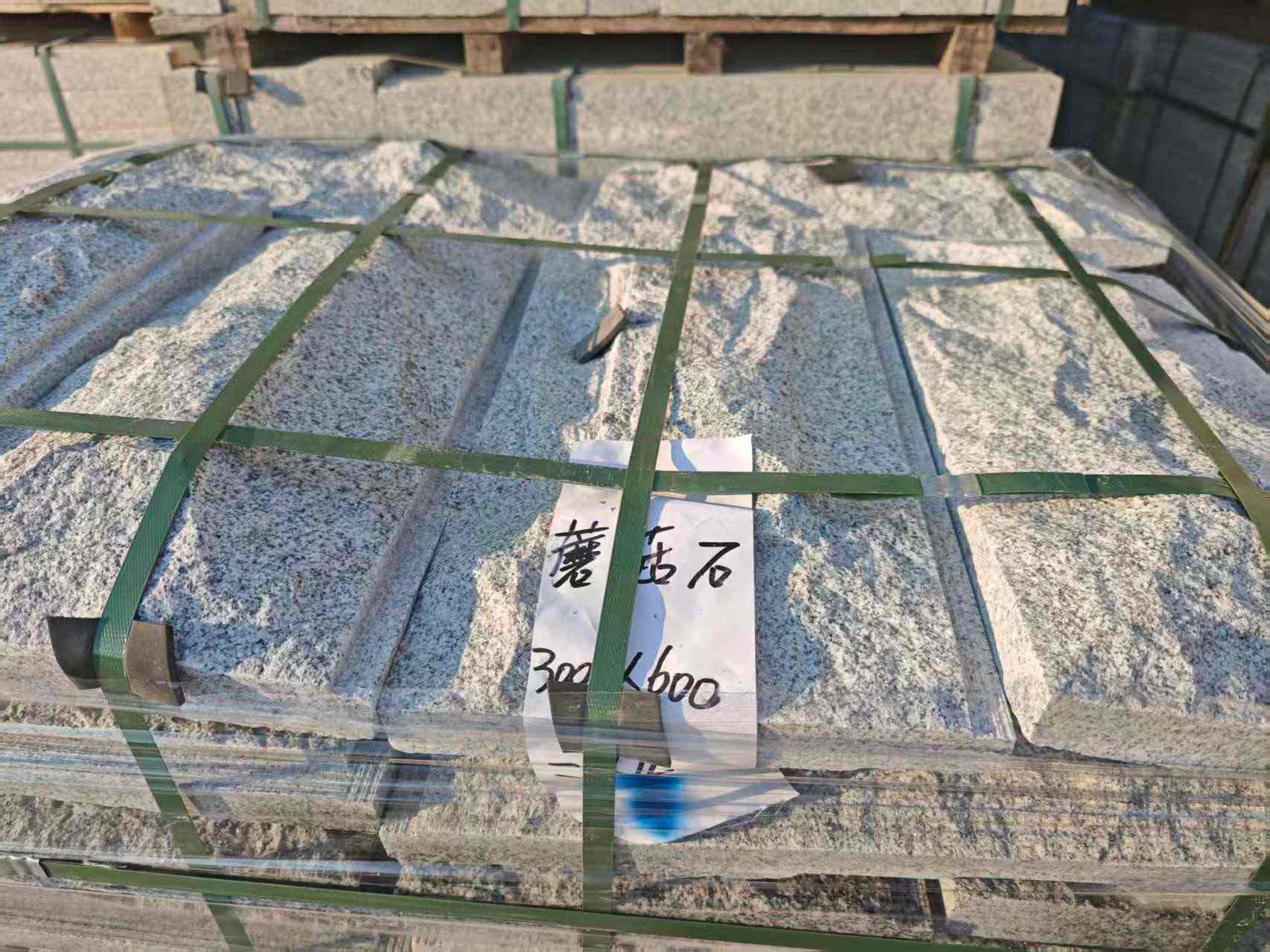 三亚芝麻白蘑菇石，自然面